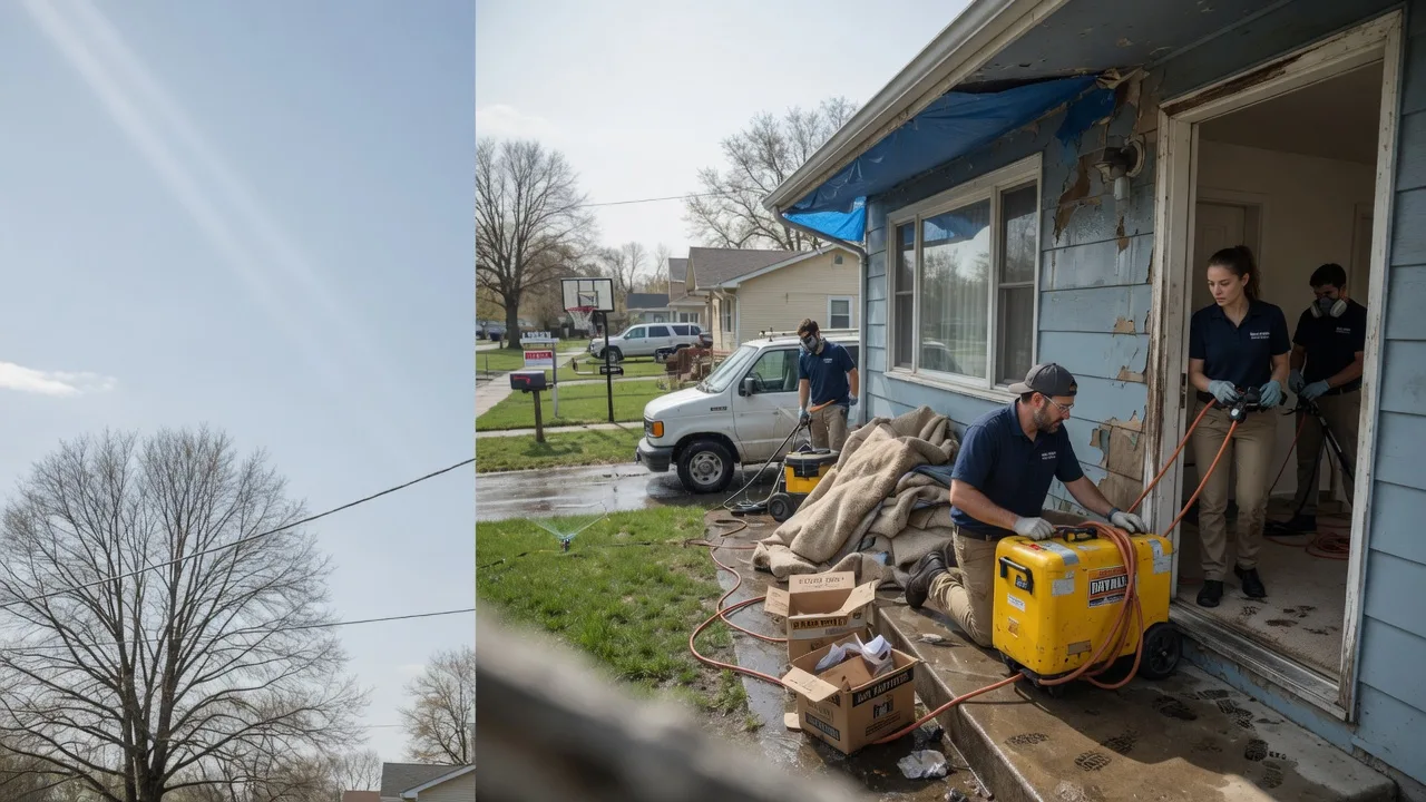 Basement Flood Cleanup in Sanders, KY near me